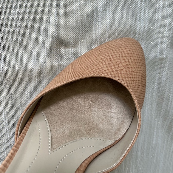 Nude heels snakeskin ankle strap size 8 1/2 Naturalizer - Picture 6 of 6